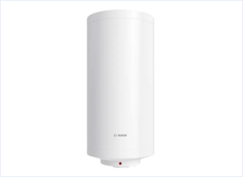 Termo eléctrico Bosch Tronic vertical de 100 litros disponible para instalación en Barcelona