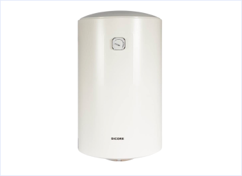 Termo eléctrico Dicore Serie DCE de 80 litros disponible para instalación en Barcelona